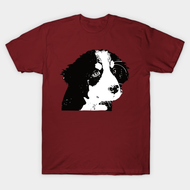 Bernese Mountain Dog T-Shirt by DoggyStyles